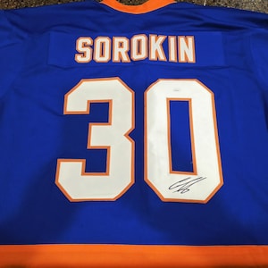 Ilya Sorokin New York Islanders NHL gesigneerde gesigneerde jersey COA