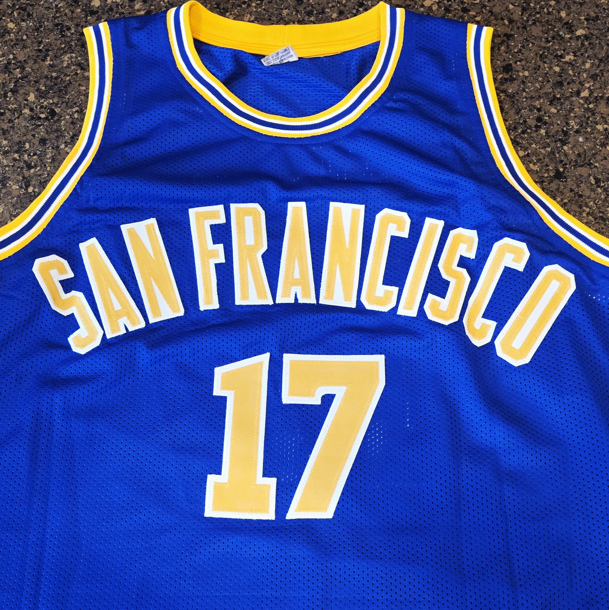 Chris Mullin NBA Golden State Warriors Jersey W Coa - Etsy