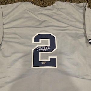 Derek Jeter MLB HOF Signed New York Yankees Jersey w coa