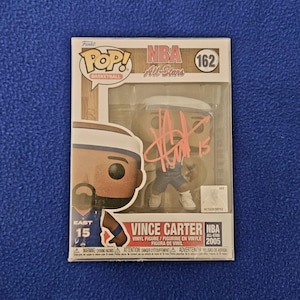 Vince Carter NBA East All-Stars firmato Funko Pop #162 autografato con certificato di autenticità