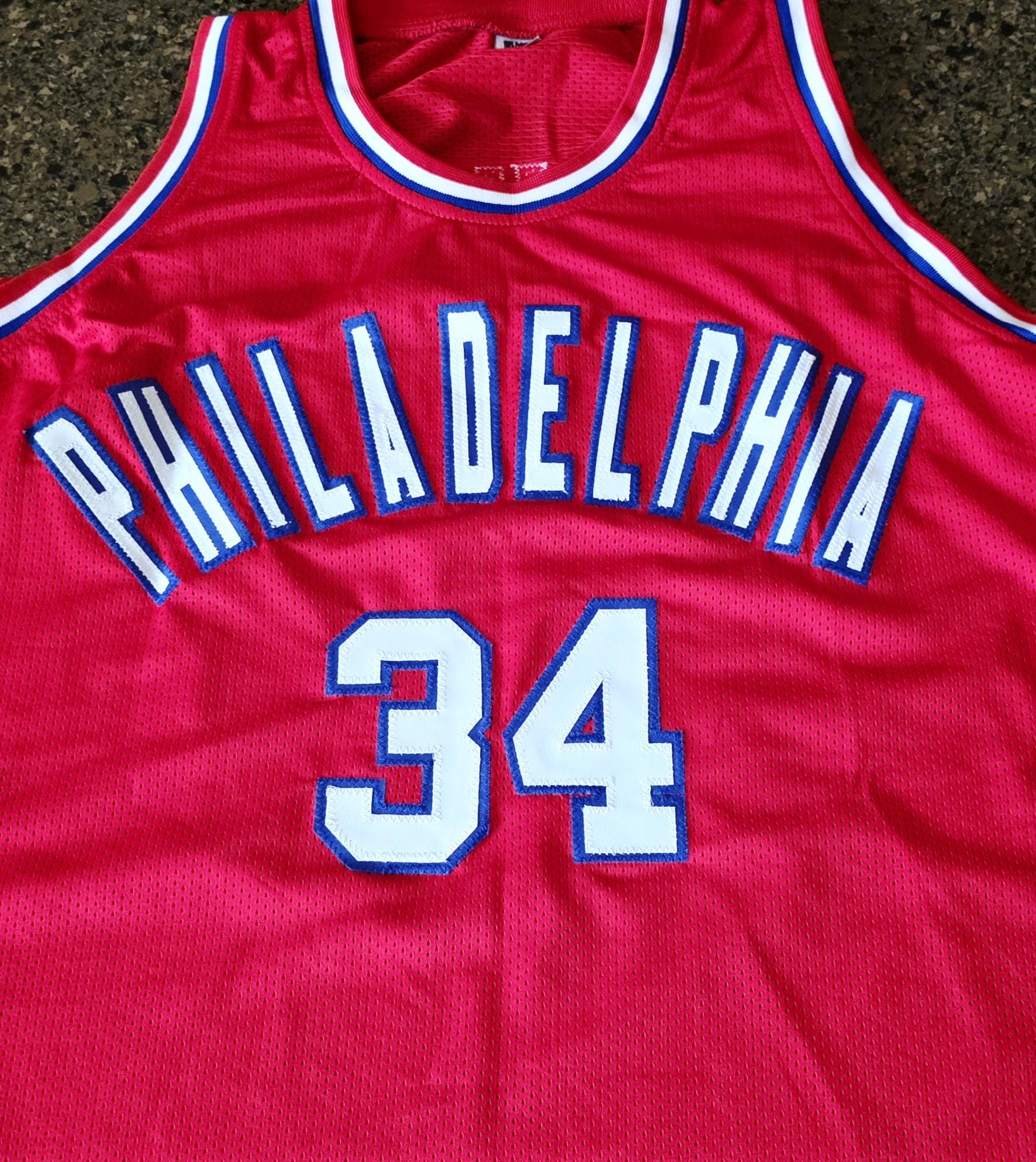Charles Barkley NBA Philadelphia 76ers Signed Jersey W COA - Etsy