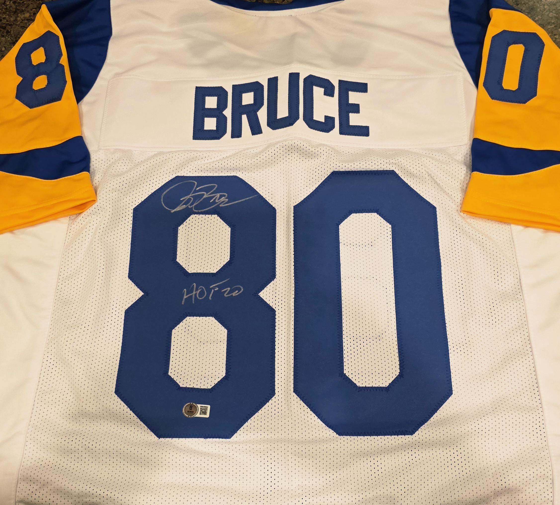 Maillot/poster Personnalisé Los Angeles Rams - Ton Nom Et Numéro - Taille M
