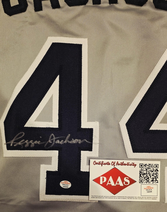 Reggie Jackson Signed New York Yankees Jersey W Coa - Etsy