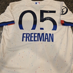 Freddie Freeman MLB Los Angeles Dodgers Signed Jersey w coa