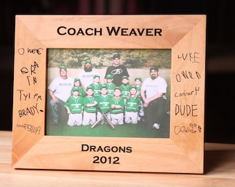 Personalized Photo Frame - Laser Engraved