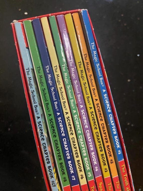 Magic School Bus Chapter Book Boxed Set, Preowned Books 1-8 - Etsy