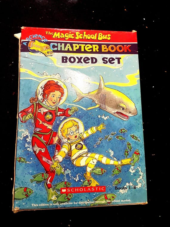 Magic School Bus Chapter Book Boxed Set, Preowned Books 1-8 - Etsy Magic School Bus Chapter Book Boxed Set, Preowned Books 1-8 - Etsy