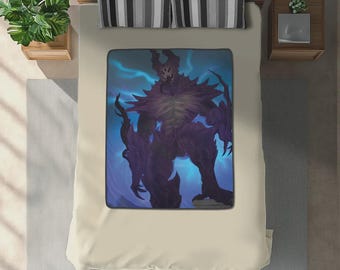Dragon Age Pride Demon Pinup Blanket