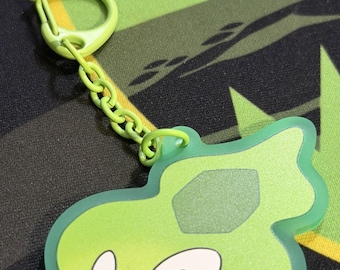 Zygarde Cell Frosted Acrylic Keychain