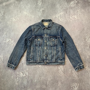 Polo Ralph Lauren Denim Jeans Biker Jacket Men Size L