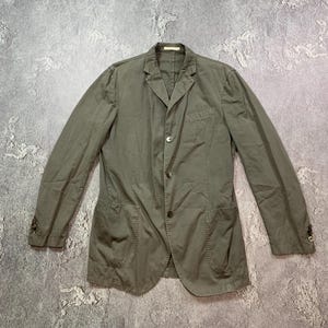 Boglioli K Jacket Coat Mens Blazer Gray Color Size 52 Us 42