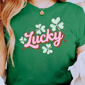 Lucky Shirt, Retro St Patricks Day Shirt, St Patricks Day Shirt, Cute St Pattys Shirt, St Patrick Tee, Patrick's Lucky Shirt, Shamrock Shirt