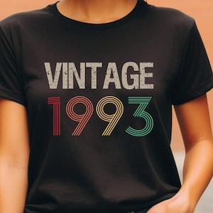 32nd Birthday Gifts Shirt, Vintage 1993 Birthday Shirts, 32nd Birthday Gifts For Men, 32nd Birthday Gifts for Women, Classic 1993,1993 Shirt