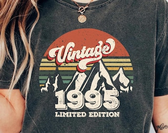 Vintage 1995 Shirt,30th Birthday Shirt,Vintage 1995 Birthday Shirts,30th Birthday Gifts For Men,30th Birthday Gifts For Women, Birthday Year