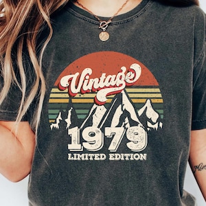 46th Birthday Shirt,Vintage 1979 Shirt,46th Birthday Gift For Women,46th Birthday Gift For Men,46th Birthday Woman,46th Birthday Best Friend