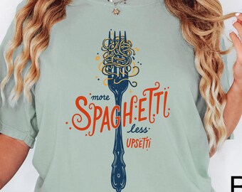 Comfort Colors® Spaghetti Shirt, Funny Food Shirt, Foodie Shirt, Food Humor, Funny Saying Shirt, Silly T-Shirt, Retro Graphic Tee, Spaghetti
