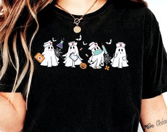 Boo Crew Shirt, Boo Shirt, Nurse Halloween Shirt, Cute Halloween Shirts, Halloween Nurse Shirts, Funny Halloween Shirts, Cute Nurse T-shirt