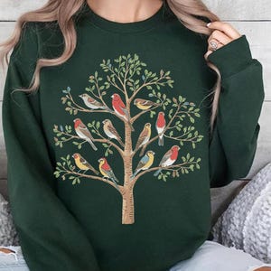 Bird Gift Sweatshirt, Bird Shirt, Bird Watching, Gift Birdwatcher Shirt, Bird Lover Shirt ,Bird Nerd Shirt, Gift for Bird Lover,Bird Species