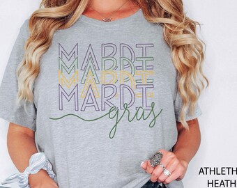 Mardi Gras Shirt, Saints Shirt, Fat Tuesday Shirt, Flower de luce Shirt, Louisiana Shirt, Saints New Orleans Shirt, Mardi Gras Day Shirt Tee