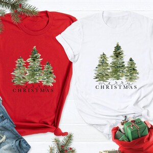 Christmas Trees Shirt, Christmas Shirts For Women, Christmas Tee, Christmas TShirt, Shirts For Christmas,Cute Christmas T-shirt, Holiday Tee