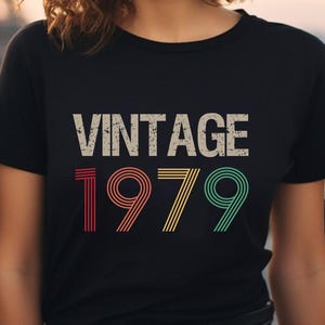 46th Birthday Shirt,Vintage 1979 Shirt,46th Birthday Gift For Women,46th Birthday Gift For Men,46th Birthday Woman,46th Birthday Best Friend