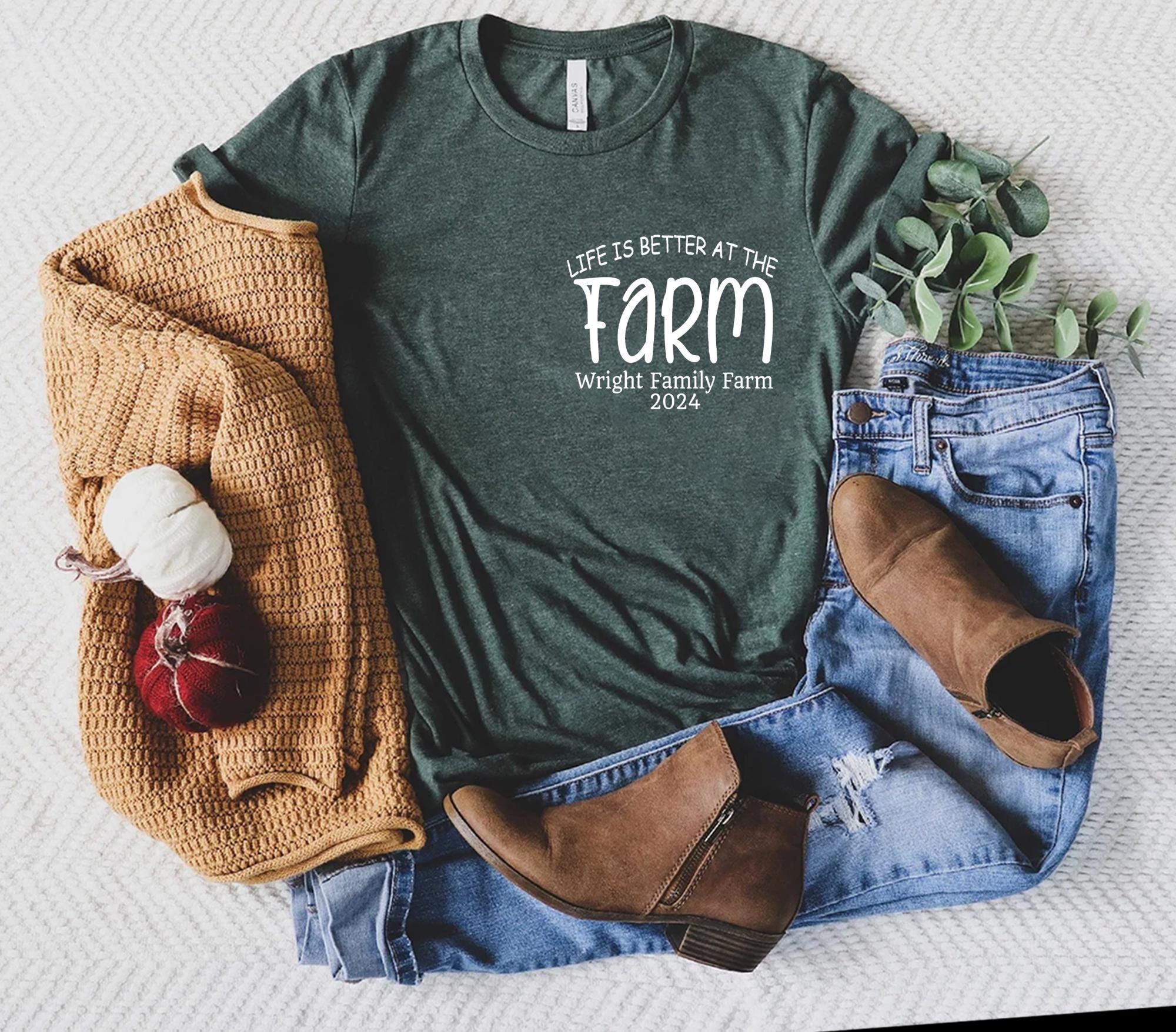 Farm Est Custom Shirt, Customizable Farm Name Est Shirt, Life Is Better On The Farm Tee, Farm Matching Family Shirt, Pocket Farmer Shirt Tee