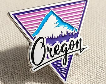 Oregon Vice Miami Style | Enamel Lapel Pin