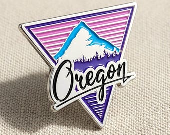 Oregon Vice Miami Style | Enamel Lapel Pin