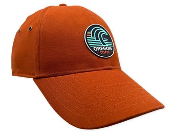 Oregon Coast Surf Ocean Waves | Curved Bill Baseball Hat