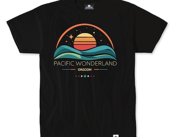Oregon Pacific Wonderland Twilight | Adult T-Shirt