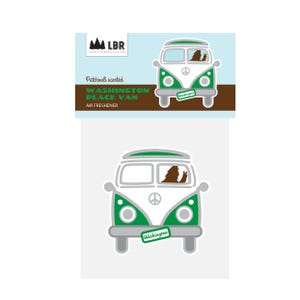 Washington Peace Van | Patchouli Scented Air Freshener CLEARANCE