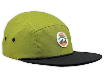 Oregon Fifty Mountain Ranges | Flat bill camper style snapback hat