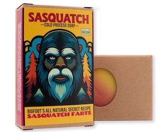 Sasquatch Farts | Natural Bigfoot Themed Soap