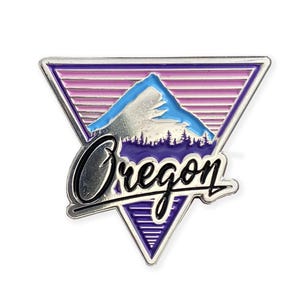 Oregon Vice Miami Style | Enamel Lapel Pin