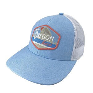 Oregon Coast Vintage Haystack Rock | Curved bill snapback hat