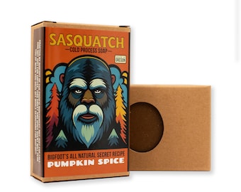 Pumpkin Spice | Natural Bigfoot Themed Soap