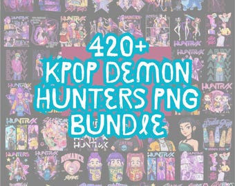 420+ Kpop Demon Hunters PNG Bundle, Huntrix Saja Boys Clipart Rumi Mira Zoey Clipart Kpop Demon Hunters Clipart Bundle Set Kpop Idol Designs