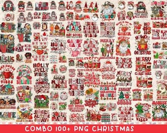 Christmas Bundle Png, Merry Christmas Png, Christmas Png, Western PNG, Santa Claus PNG, Bundle Png, Sublimation Designs, Digital Download