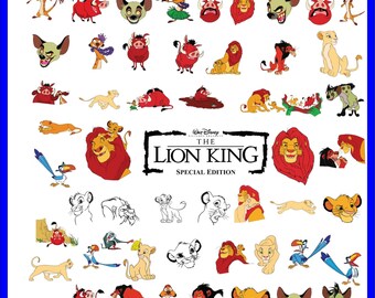 400+ Lion King Svg Bundle- PNG-SVG-DXF