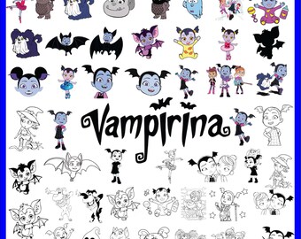 200+ Vampirina Svg bundle- PNG-SVG-DXF