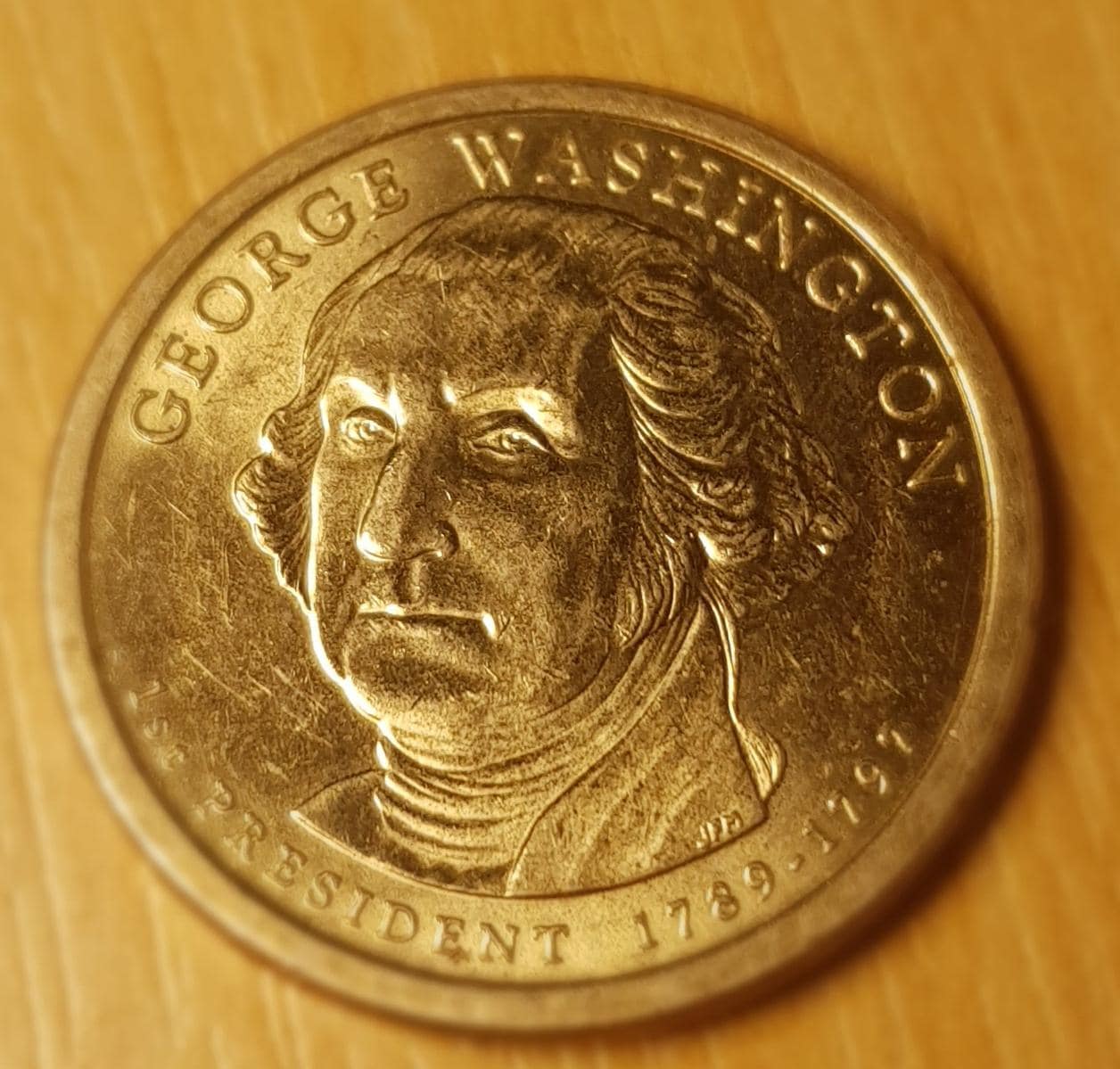 2007年 ジョージ・ワシントン $1 記念硬貨 PR69DCAM 2007年 ジョージ
