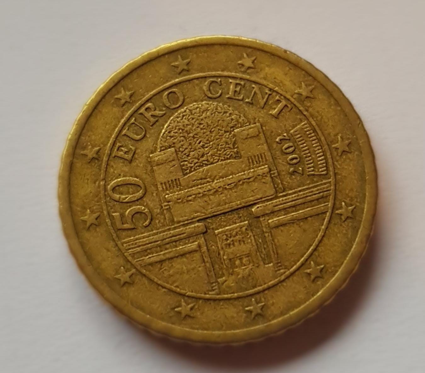 Euro 50 cent coin - Etsy 日本
