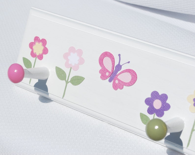 Pink Butterfly Coat Rack Pink Butterfly Coat Rack
