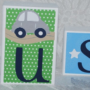 Cars Trucks Boats Trains Planes Baby Boy Nursery Decor . Transportation Themed Nursery . Blue Green Gray Beige . Personalized Blocks