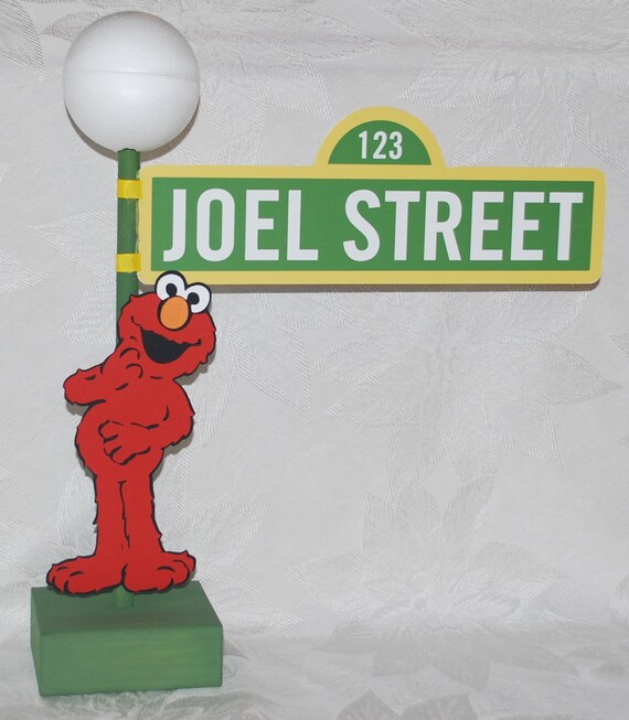 Sesame Street Growth Chart Personalized