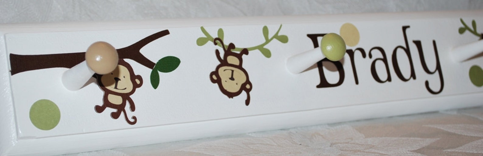Cute Monkeys Room Decor . Monkey Baby Nursery . Mod Pod Pop Etsy