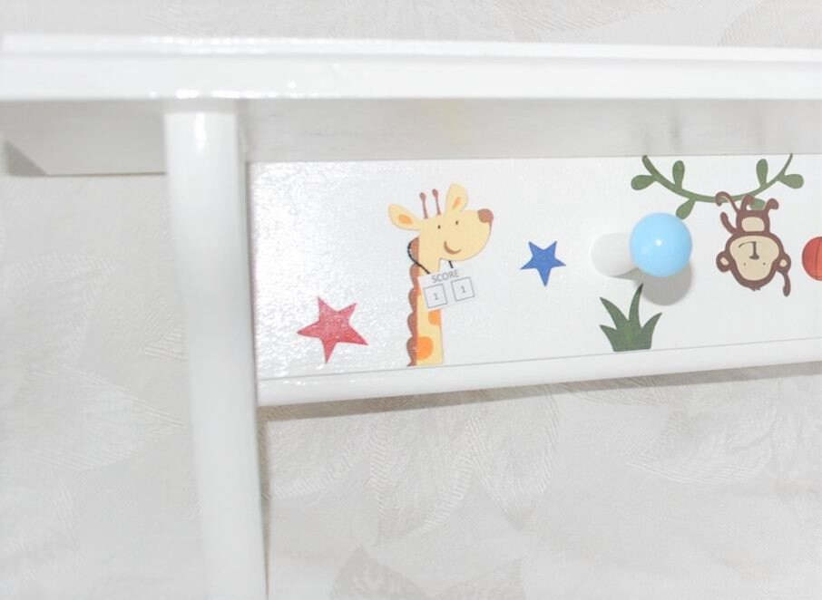 Team Safari Shelf with Pegs . Wood Bookshelf . Jungle Safari Etsy