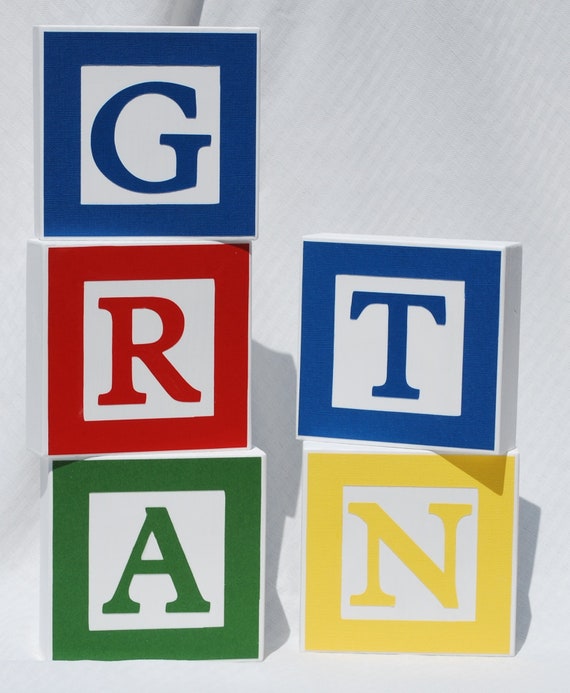 Toy Story Wood Name Block Letters Large Blocks 5 X 1 25 Alphabet Themed Room Grant