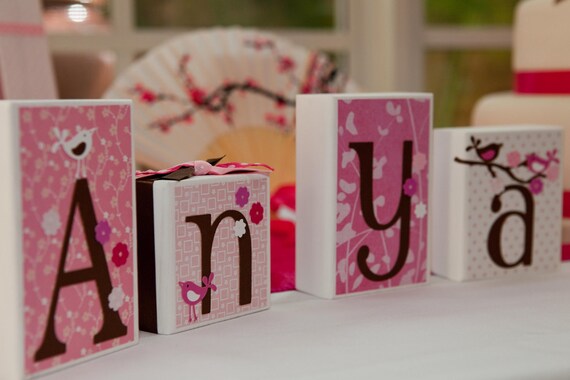 cherry blossom baby shower decorations