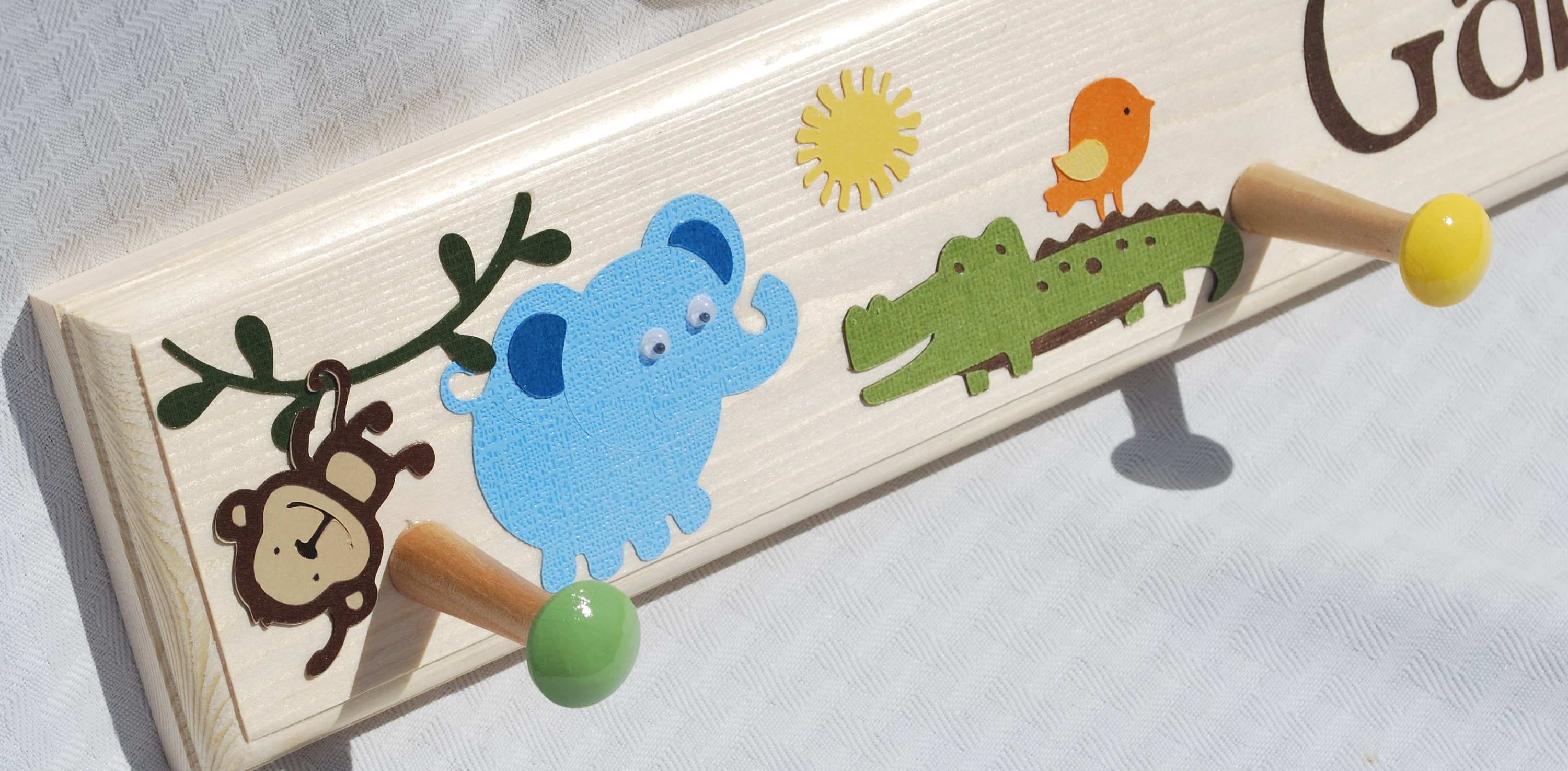 Jungle Safari Coat Rack. Jungle Bathroom Towel Hooks. Birthday Etsy